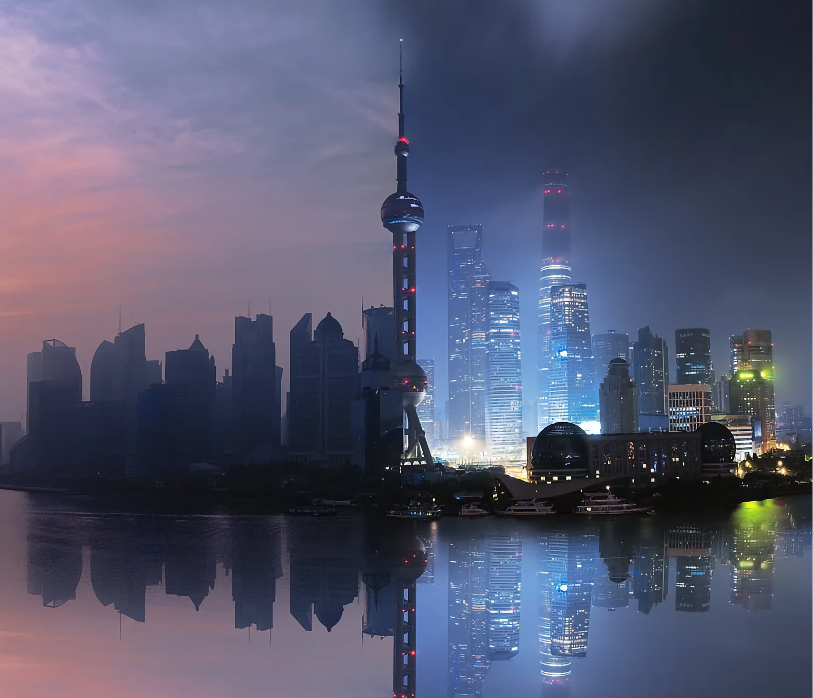 Shanghai's iconic skyline inspired the visual direction of the project, serving as a symbol of the city's energy, scale, and modern identity.